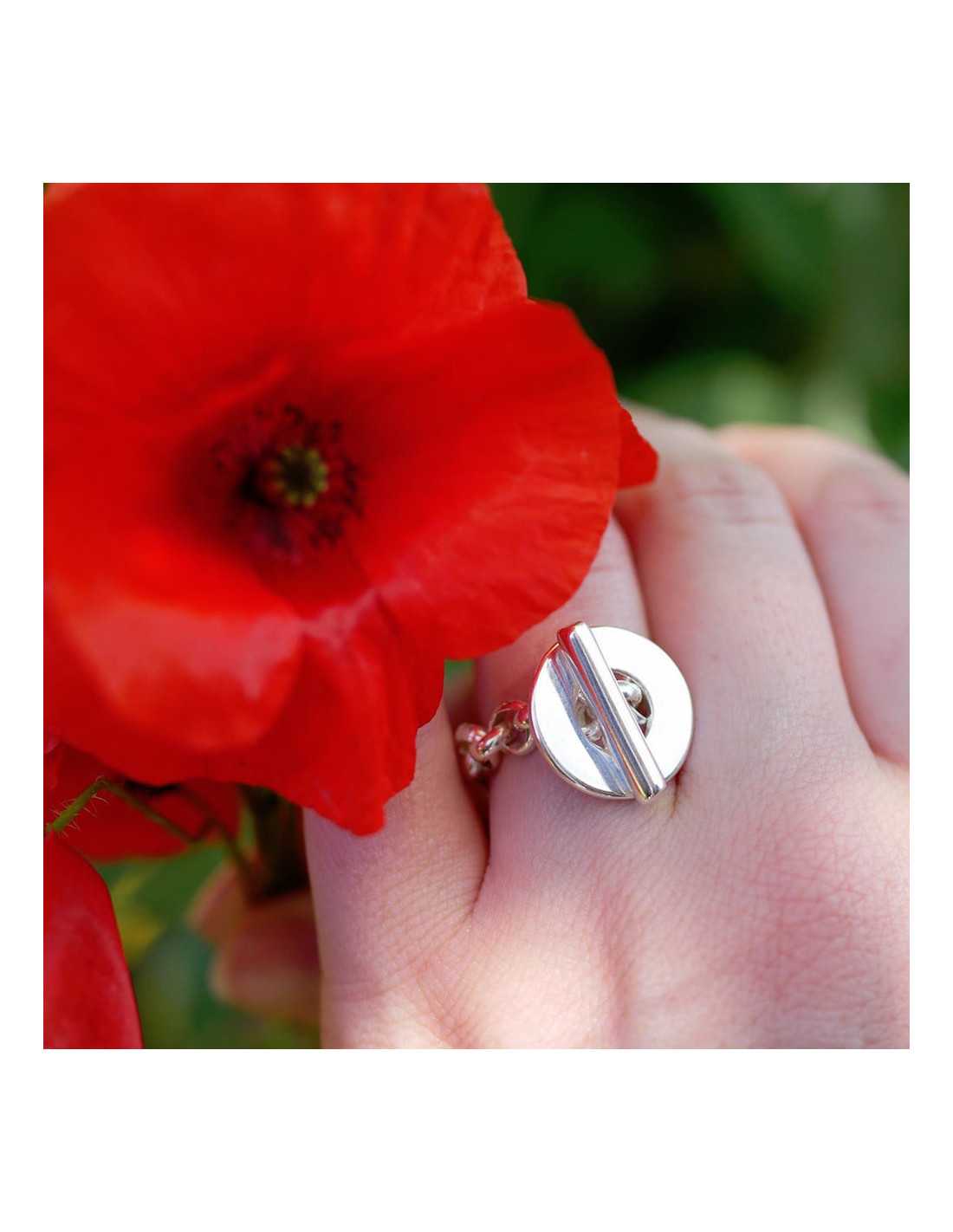 Bague coquelicot discount