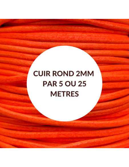 Cuir rond 2mm