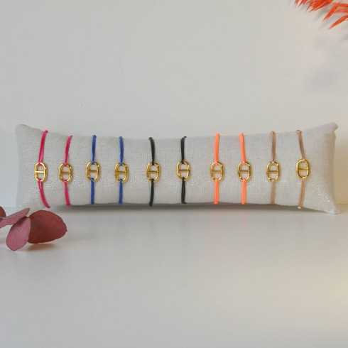 Bracelets fermoirs toggle dorés 0.25 microns couleur incontournables