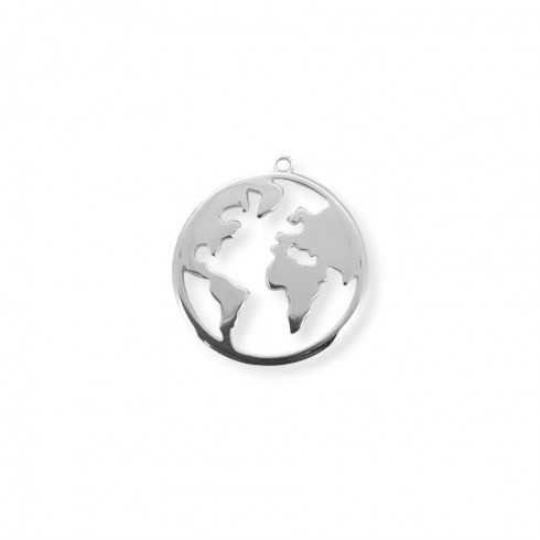 Pendentif Mappemonde